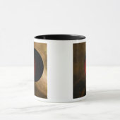 Abbildung eines Hot Jupiter namens HD 149026b Tasse (Zentrum)