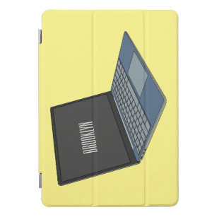 Abbildung eines Laptop-Cartoon iPad Pro Cover