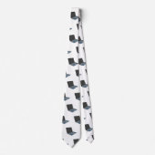 Abbildung eines Laptop-Cartoon Krawatte (Vorderseite)