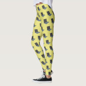 Abbildung eines Laptop-Cartoon Leggings (Links)
