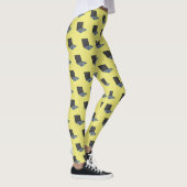 Abbildung eines Laptop-Cartoon Leggings (Rechts)