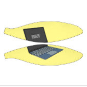 Abbildung eines Laptop-Cartoon Mini Basketball (Panele)