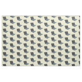 Abbildung eines Laptop-Cartoon Stoff (Fat Quarter (45,7 x 55,9 cm))