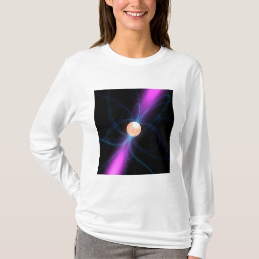 Abbildung eines Pulsars 2 T-Shirt (Vorderseite)