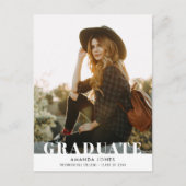 ABBILDUNG | Fette Typografie-Abschluss Postkarte (Vorderseite)