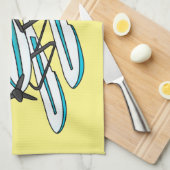 Abbildung Geschirrtuch (Viertel Falte)