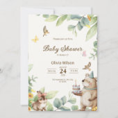 Abbildung Grün- und Weiß-Vogelschutzjalousie Einladung (Vorderseite)