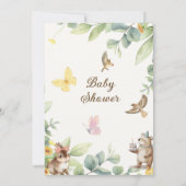 Abbildung Grün- und Weiß-Vogelschutzjalousie Einladung (Rückseite)