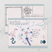 Abbildung/Haiku-Postkarte (Aktivismus) Postkarte (Vorne/Hinten)