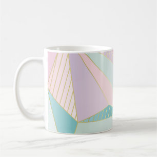 (Abbildung) Hintergrund der Goldlinie, abstrakte G Kaffeetasse