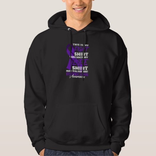 Abbildung I Systemisches Lupus Erythematodes-Bewus Hoodie (Vorderseite)