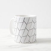 Abbildung in Schwarz und Weiß Kaffeetasse (Vorderseite Links)