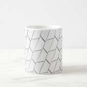 Abbildung in Schwarz und Weiß Kaffeetasse (Mittel)