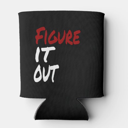 Abbildung IT OUT, Funny Spaß Dosenkühler (Rückseite)