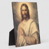 Abbildung Jesu Christi von Heinrich Hofmann Fotoplatte (Seite)