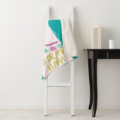 Abbildung Kein Drama Llama mit Monogramm Sherpadecke (Beispiel)