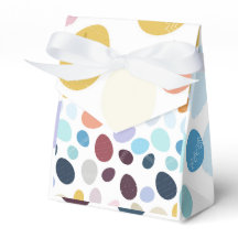 Abbildung mit farbigen Eiern in Gradientenfarbe.