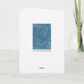 Abbildung mit Vorfahren Karte (Rückseite)