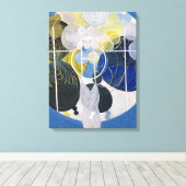 Abbildung Nr. 5 von Hilma af Klint Leinwanddruck (Insitu (Holzboden))