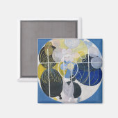 Abbildung Nr. 5 von Hilma af Klint Magnet (Vorderseite/Rückseite)