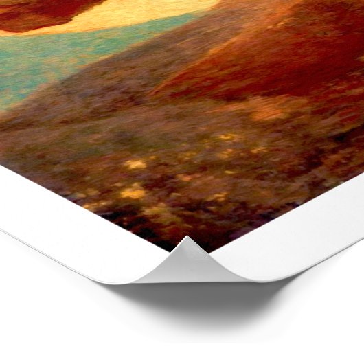 Abbildung: Odilon Redon Poster (Ecke)