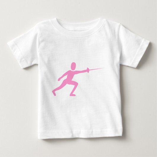Abbildung: Rosa Baby T-shirt (Vorderseite)