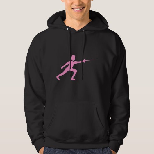 Abbildung: Rosa Hoodie (Vorderseite)