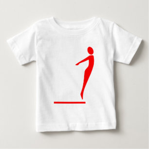 Abbildung: Rot Baby T-shirt