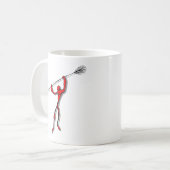 Abbildung Rot der Pfeiltastatur Kaffeetasse (Vorderseite Links)