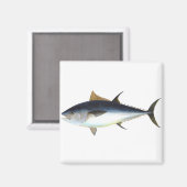 Abbildung Roter Thun Magnet (Vorderseite/Rückseite)