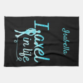 Abbildung Skate Blade Handtuch Axel in gefrorenem  (Horizontal)