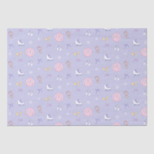 Abbildung Skate Ice Skate Winter Lila Seidenpapier