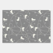 Abbildung Skate Skaten in 3 Farben Geschenkpapier Set (Vorderseite 3)