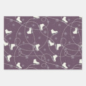 Abbildung Skate Skaten in 3 Farben Geschenkpapier Set (Vorderseite)