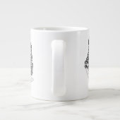 Abbildung Skate Word Art Ice Skaten Jumbo-Tasse (Rückseite)