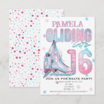 Abbildung Skaten 16. Einladung zur Geburtstagspart