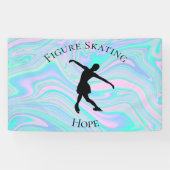 Abbildung Skaten Banner mit ihrem Namen! (Horizontal)