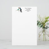 Abbildung Skaten Briefpapier (Stehend Vorderseite)