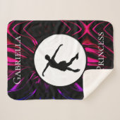 Abbildung Skaten "Eisdruckmaschine" Personalisiert Sherpadecke (Vorderseite (Horizontal))