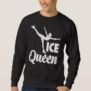 Abbildung Skaten Fächer Skater Ice Skate Ice Queen Sweatshirt