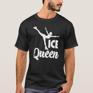 Abbildung Skaten Fächert Skater Ice Skate Ice Quee T-Shirt