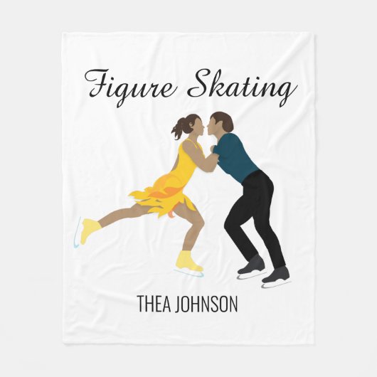 Abbildung Skaten Fleecedecke (Vorderseite)