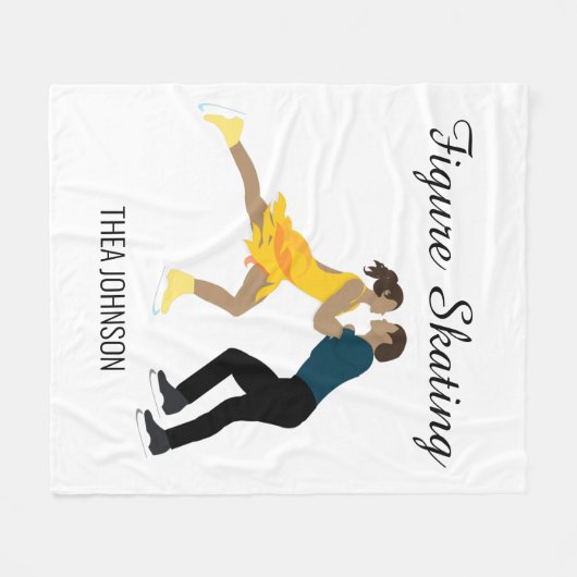 Abbildung Skaten Fleecedecke (Vorderseite (Horizontal))