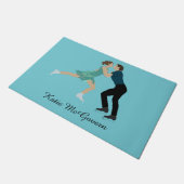 Abbildung Skaten Fußmatte (Schrägansicht)