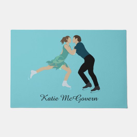 Abbildung Skaten Fußmatte (Vorderseite)