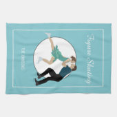 Abbildung Skaten Geschirrtuch (Horizontal)