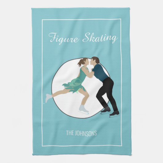 Abbildung Skaten Geschirrtuch (Vertikal)