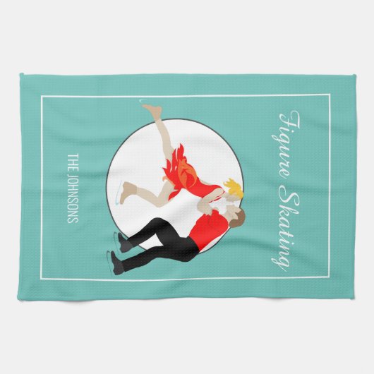 Abbildung Skaten Geschirrtuch (Horizontal)