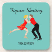 Abbildung Skaten Getränkeuntersetzer (Vorderseite)