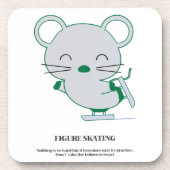 Abbildung Skaten Getränkeuntersetzer (Vorderseite)